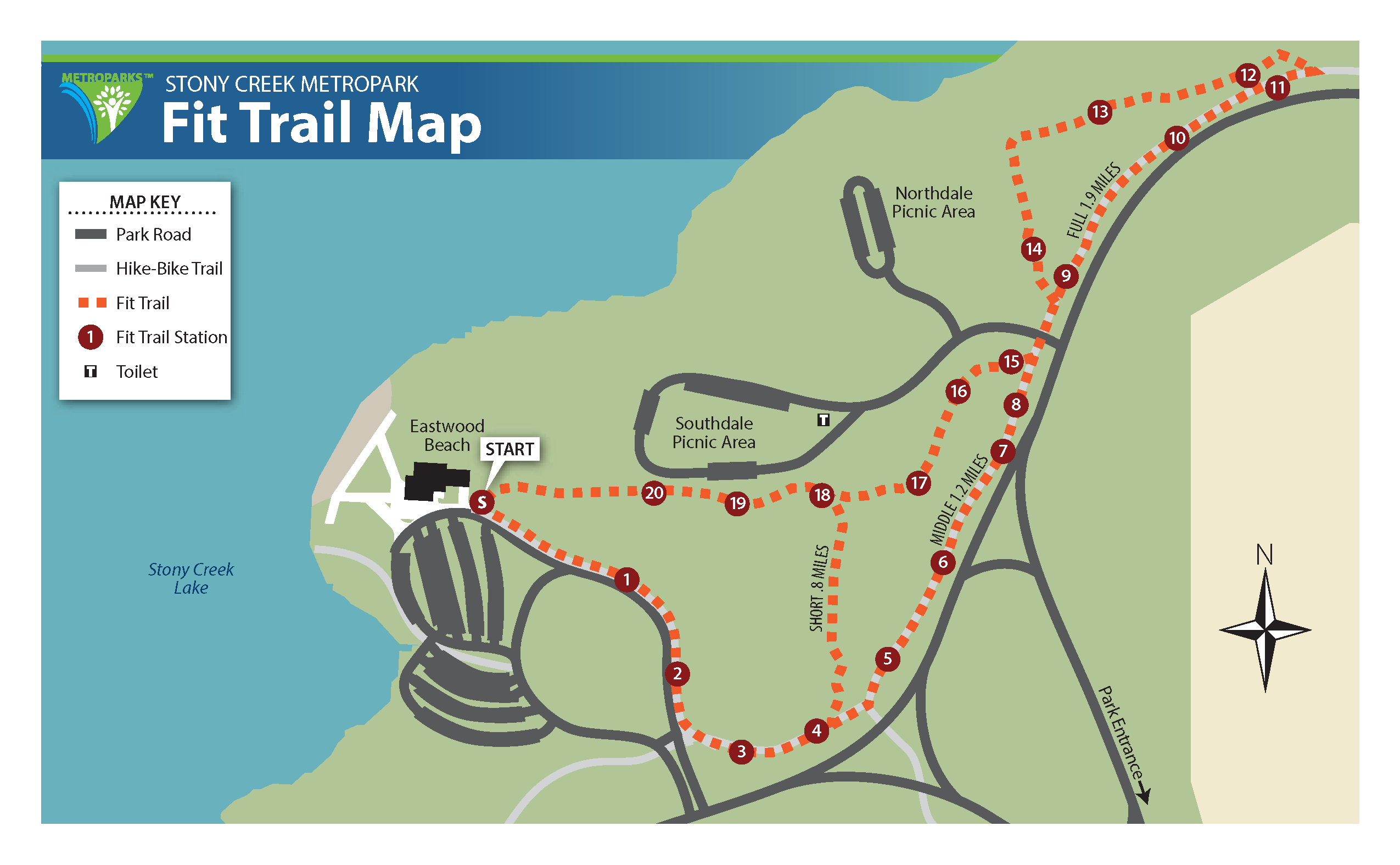 Stony Creek Hiking Trails Stony Creek Metropark – Huron-Clinton Metroparks